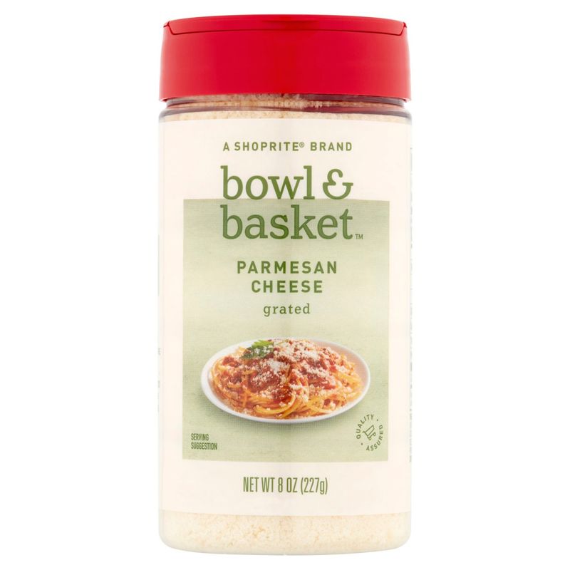 Bowl &amp; Basket Grated Parmesan Cheese, 8 oz