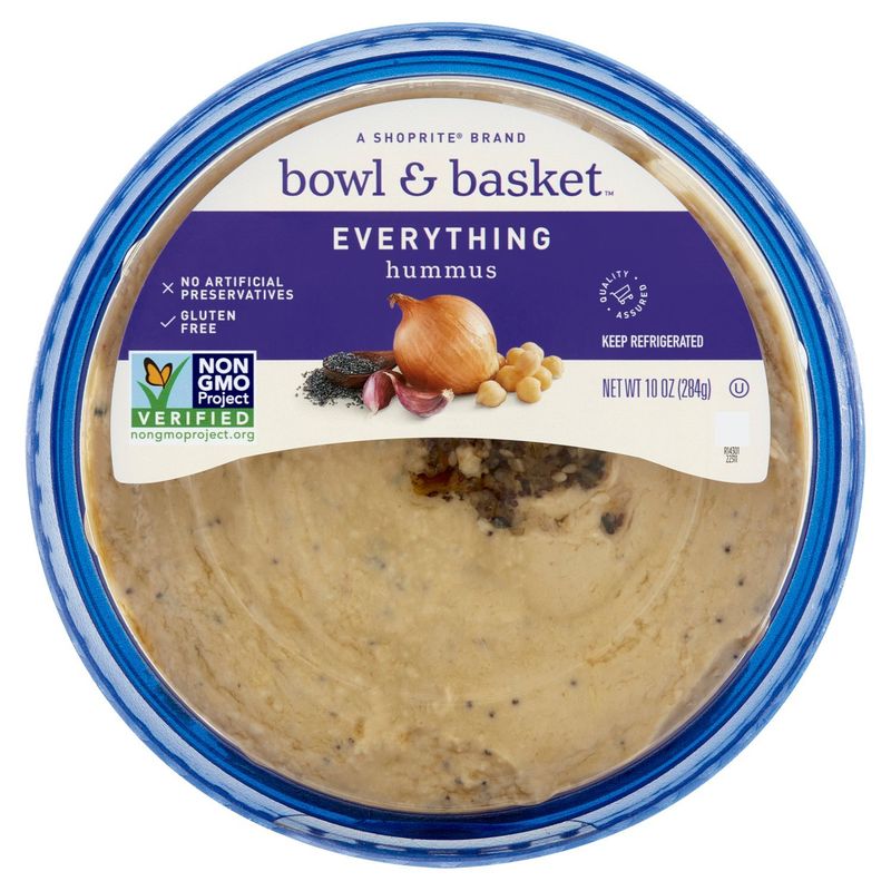 Bowl &amp; Basket Everything Hummus, 10 oz