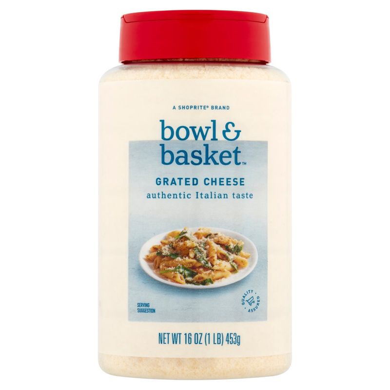 Bowl &amp; Basket Grated Cheese, 16 oz