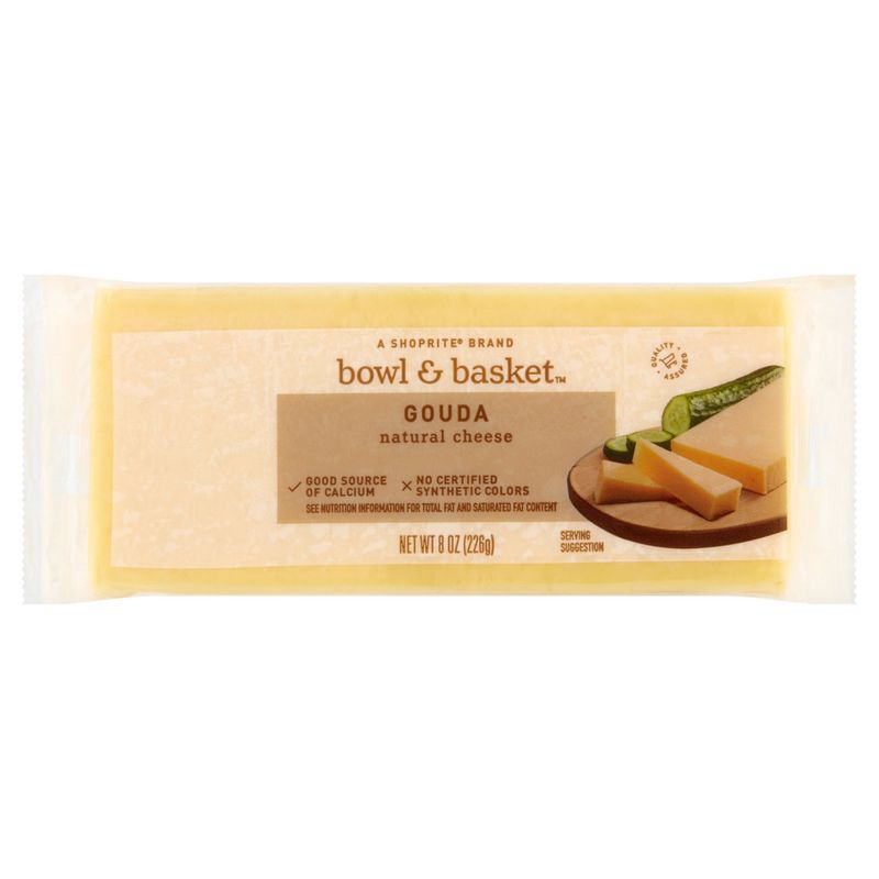 Bowl &amp; Basket Gouda Natural Cheese, 8 oz