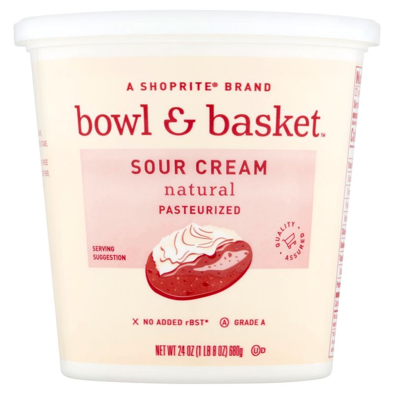 Bowl &amp; Basket Sour Cream, 24 oz