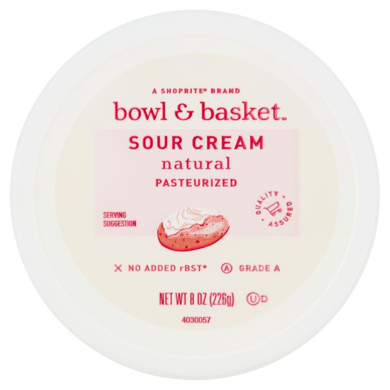 Bowl &amp; Basket Sour Cream, 8 oz