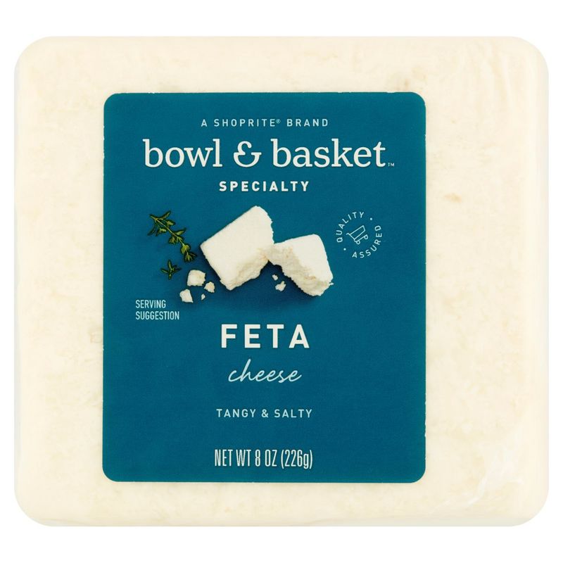 Bowl &amp; Basket Specialty Tangy &amp; Salty Feta Cheese, 8 oz