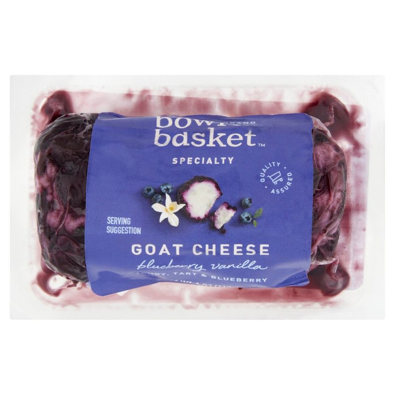 Bowl &amp; Basket Specialty Blueberry Vanilla Goat Cheese, 4 oz