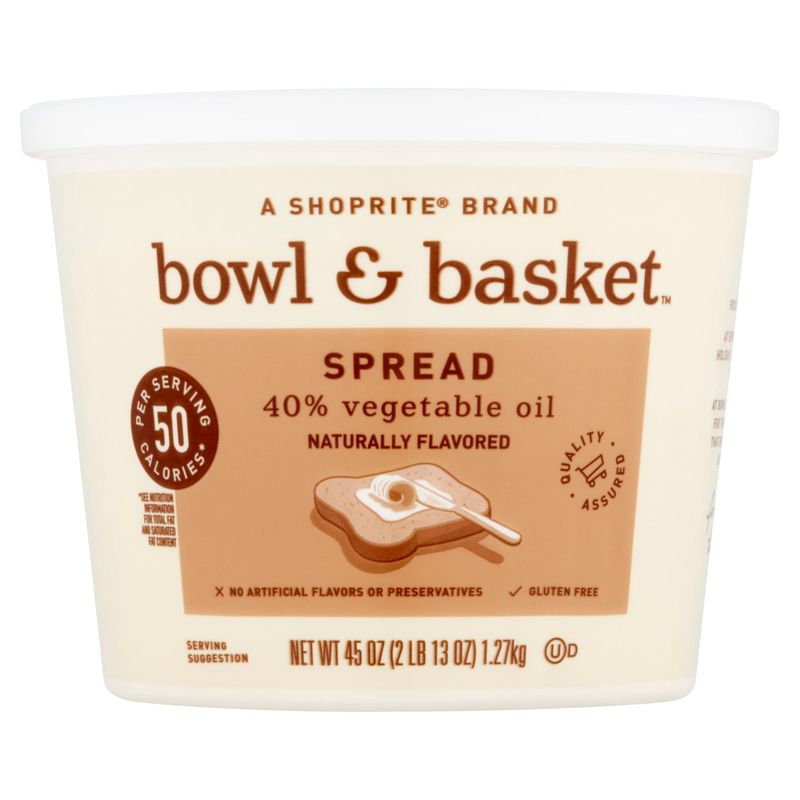 Bowl &amp; Basket 40% Vegetable Oil Spread, 45 oz