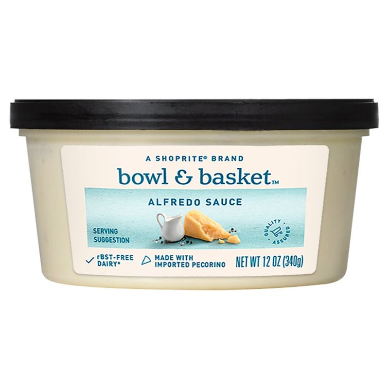 Bowl &amp; Basket Alfredo Sauce, 12 oz