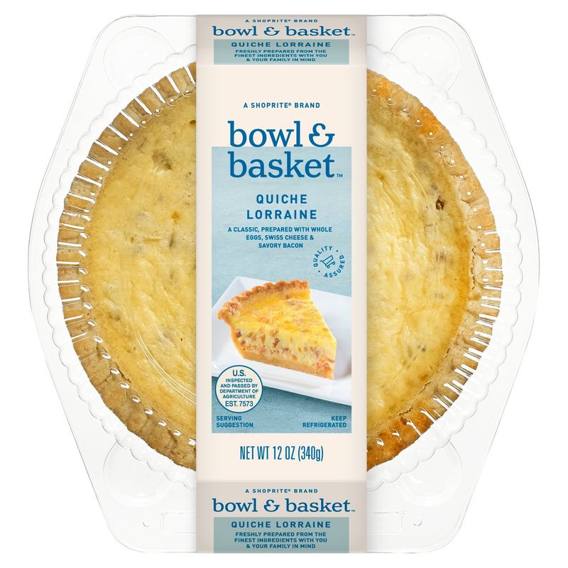 Bowl &amp; Basket Quiche Lorraine, 12 oz