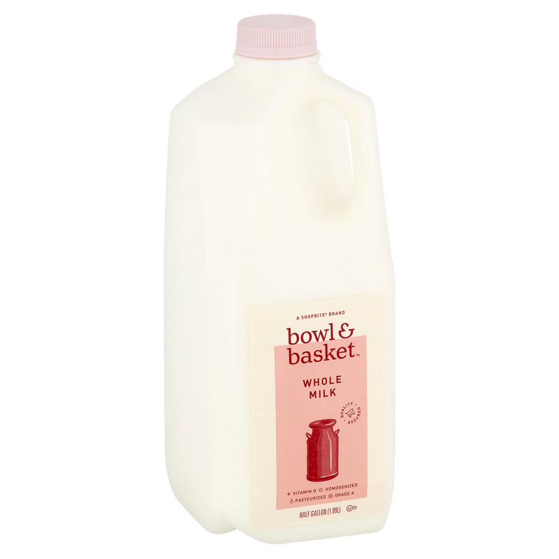 Bowl &amp; Basket Whole Milk, half gallon