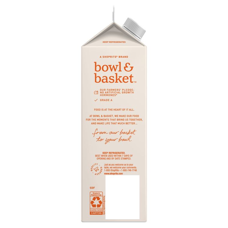 Bowl &amp; Basket Light Cream, one quart
