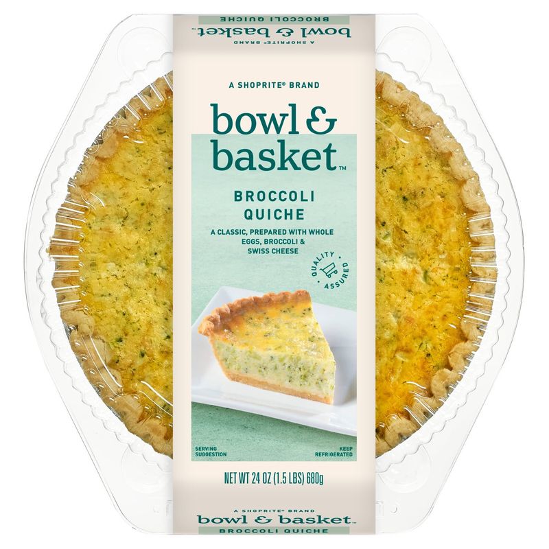 Bowl &amp; Basket Broccoli Quiche, 24 oz