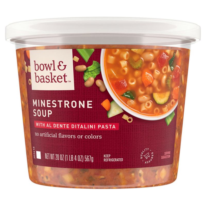 Bowl &amp; Basket Minestrone Soup, 20 oz