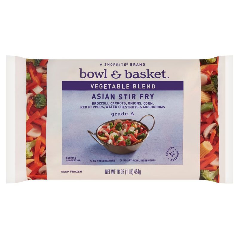 Bowl &amp; Basket Asian Stir Fry Vegetable Blend, 16 oz