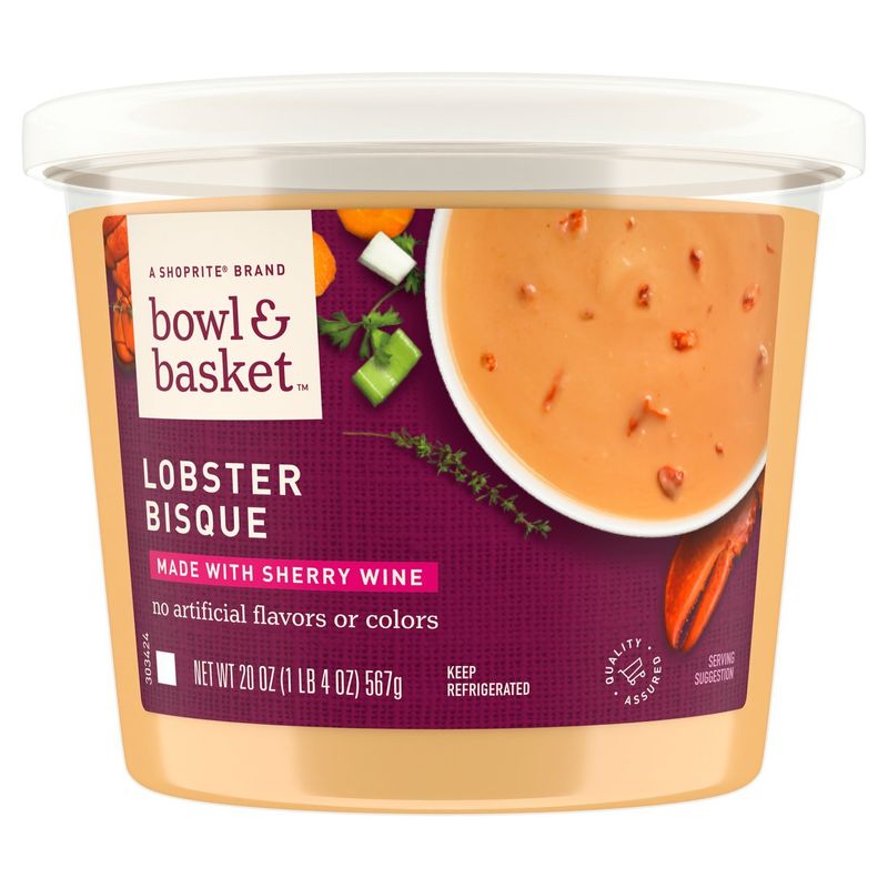 Bowl &amp; Basket Lobster Bisque Soup, 20 oz