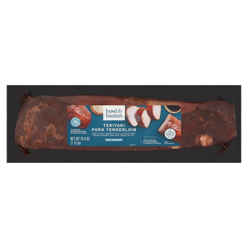Bowl &amp; Basket Teriyaki Pork Tenderloin, 18.4 oz