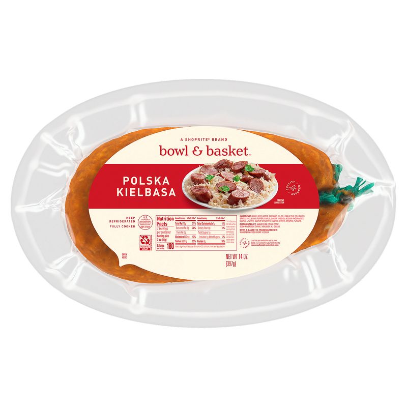 Bowl &amp; Basket Polska Kielbasa, 14 oz