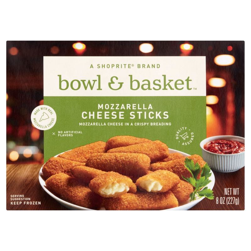 Bowl &amp; Basket Mozzarella Cheese Sticks, 8 oz