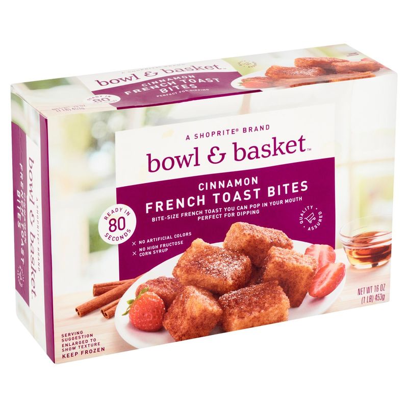 Bowl &amp; Basket Cinnamon French Toast Bites, 16 oz