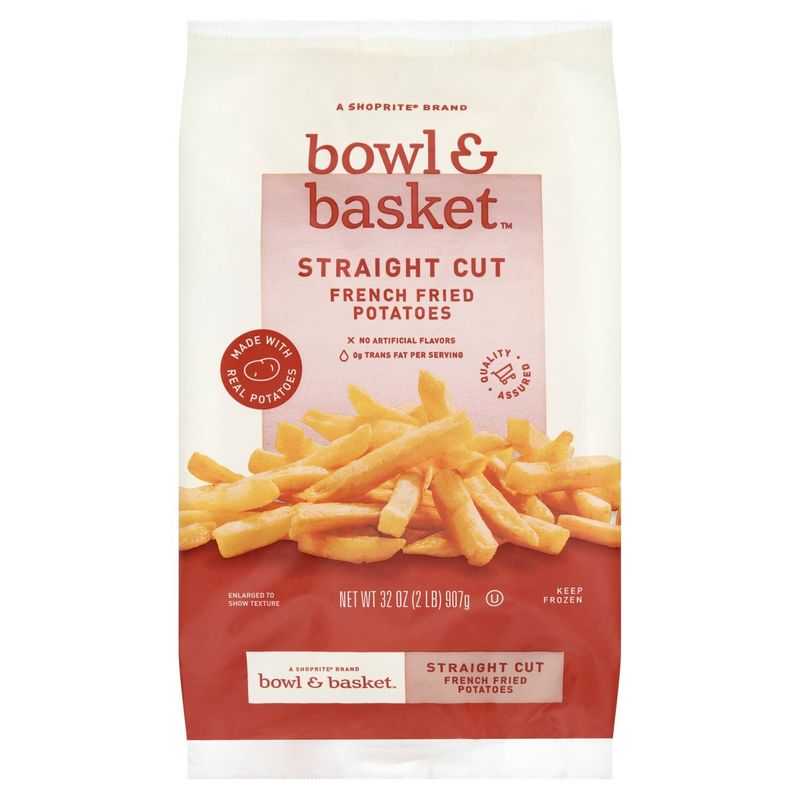Bowl &amp; Basket Straight Cut French Fried Potatoes, 32 oz
