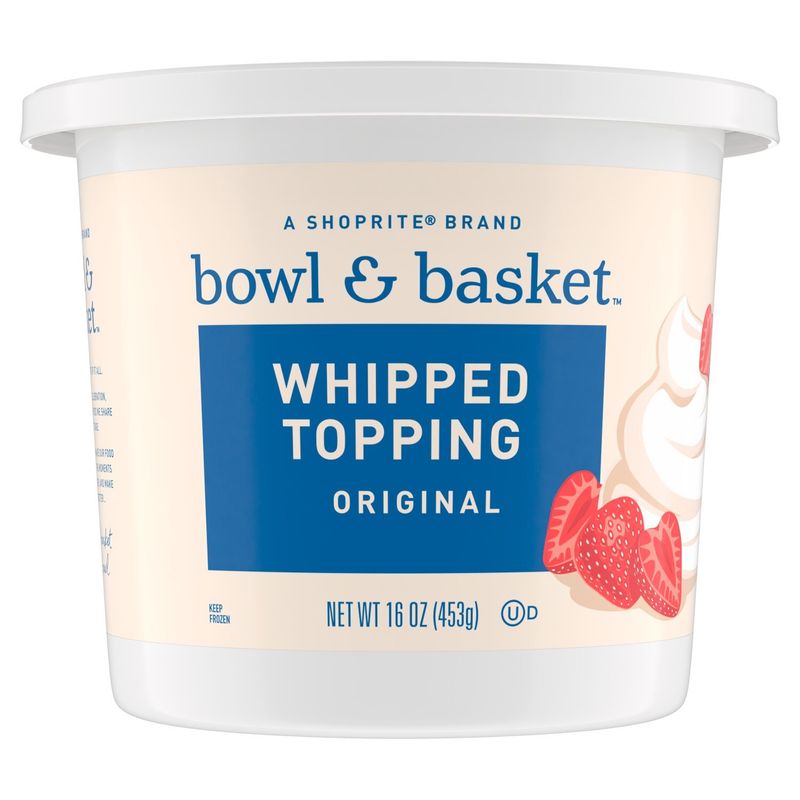 Bowl &amp; Basket Original Whipped Topping, 16 oz