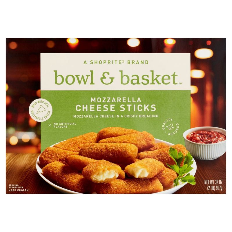 Bowl &amp; Basket Mozzarella Cheese Sticks, 32 oz