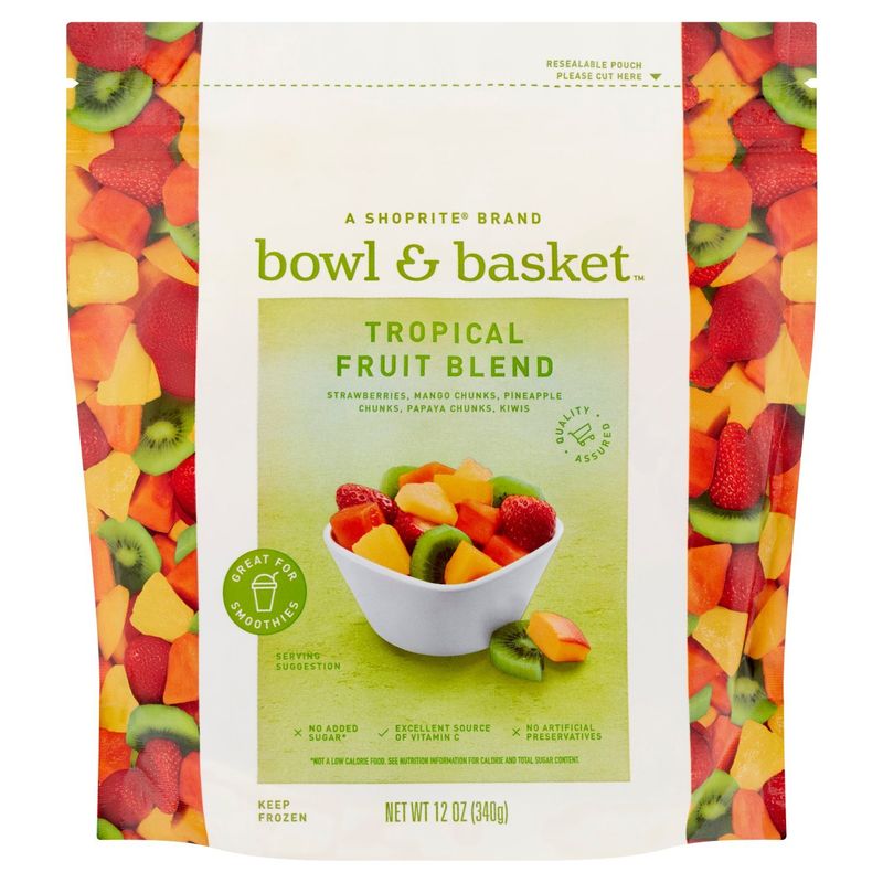 Bowl &amp; Basket Tropical Fruit Blend, 12 oz