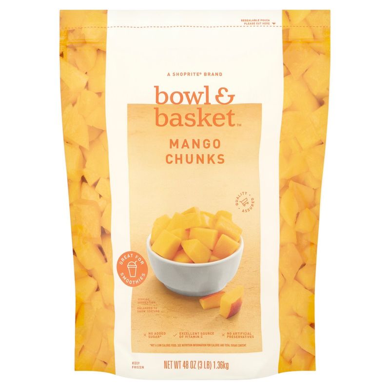 Bowl &amp; Basket Mango Chunks, 48 oz