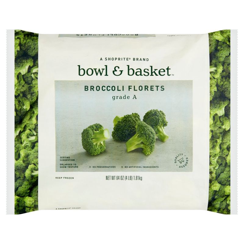 Bowl &amp; Basket Broccoli Florets, 64 oz