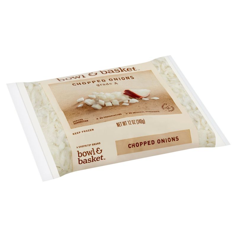 Bowl &amp; Basket Chopped Onions, 12 oz