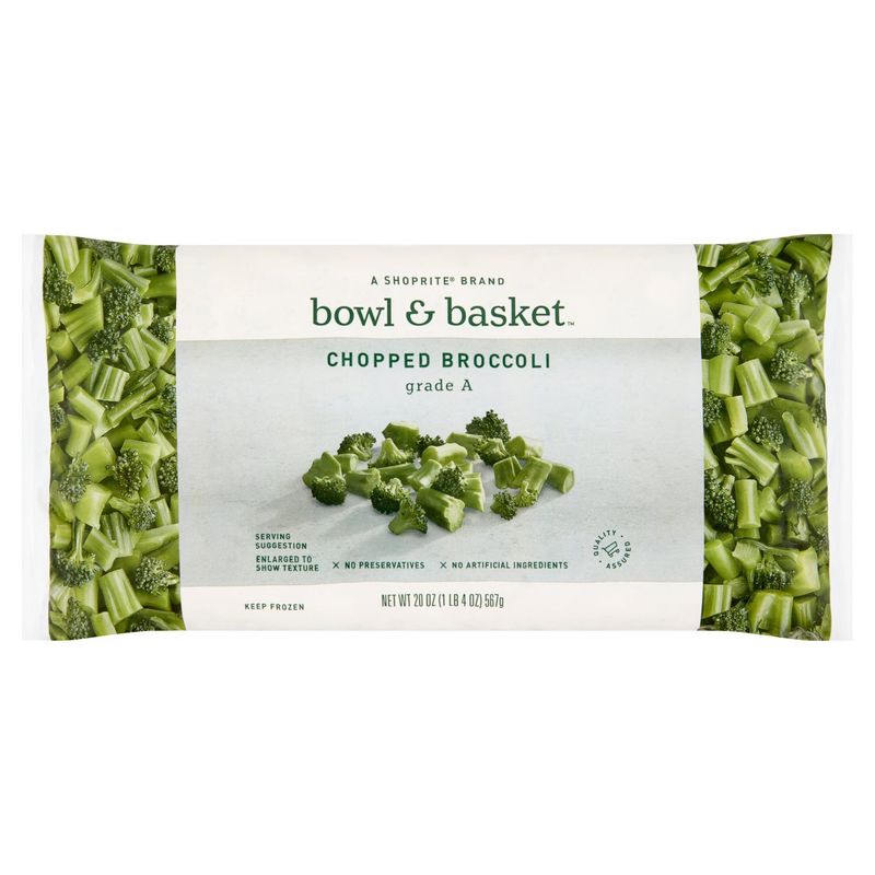 Bowl &amp; Basket Chopped Broccoli, 20 oz
