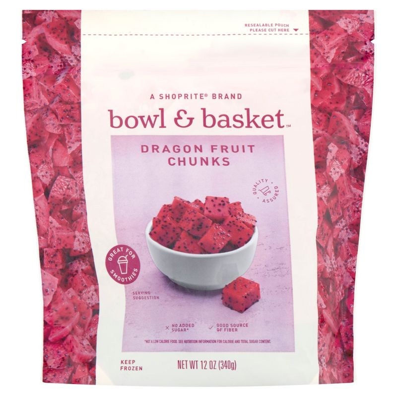 Bowl &amp; Basket Dragon Fruit Chunks, 12 oz