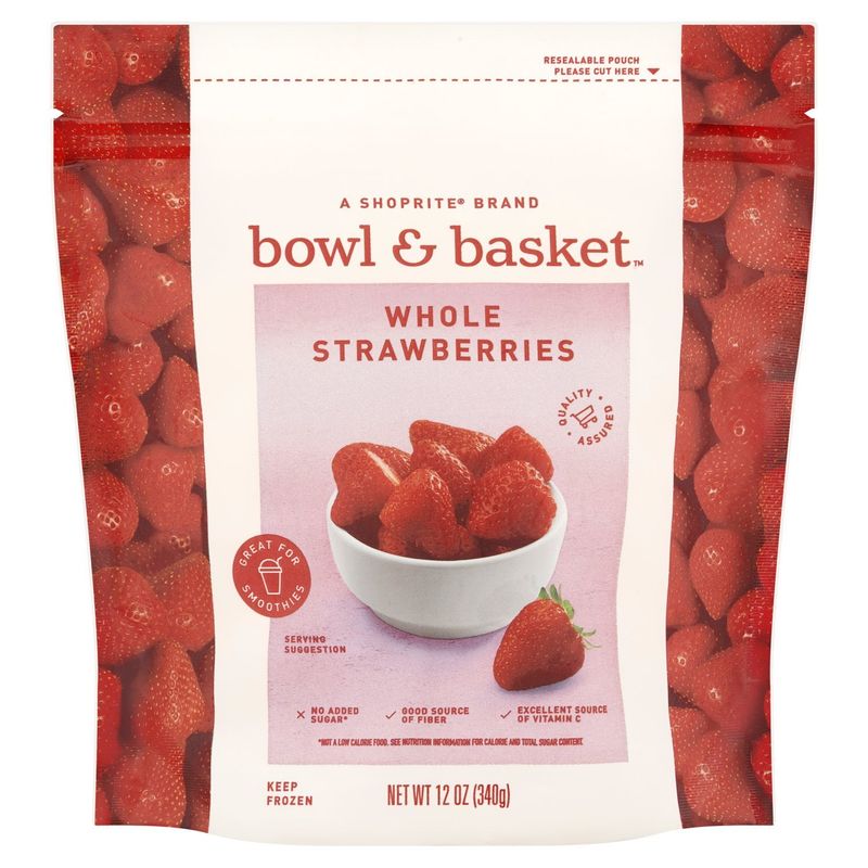 Bowl &amp; Basket Whole Strawberries, 12 oz