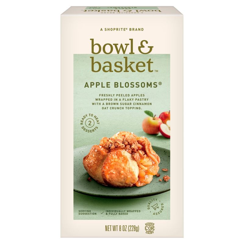 Bowl &amp; Basket Apple Blossom, 2 count, 8 oz