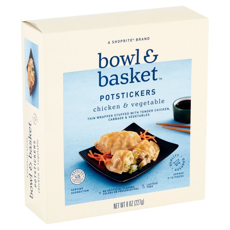 Bowl &amp; Basket Chicken &amp; Vegetable Potstickers, 8 oz