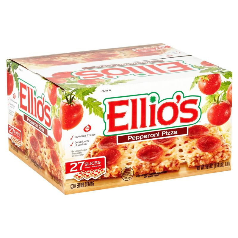 Ellio's Pepperoni Pizza, 27 count, 56.6 oz