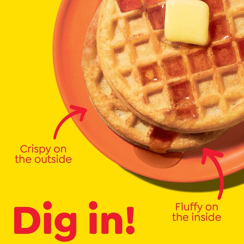 Eggo Homestyle Waffles Jumbo Pack, 40 count, 49.3 oz