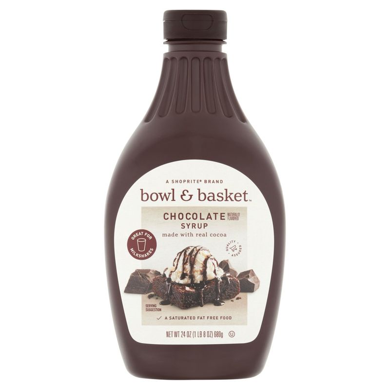 Bowl &amp; Basket Chocolate Syrup, 24 oz