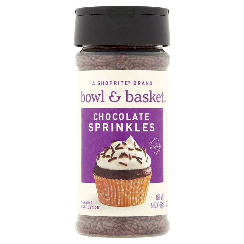Bowl &amp; Basket Chocolate Sprinkles, 5 oz