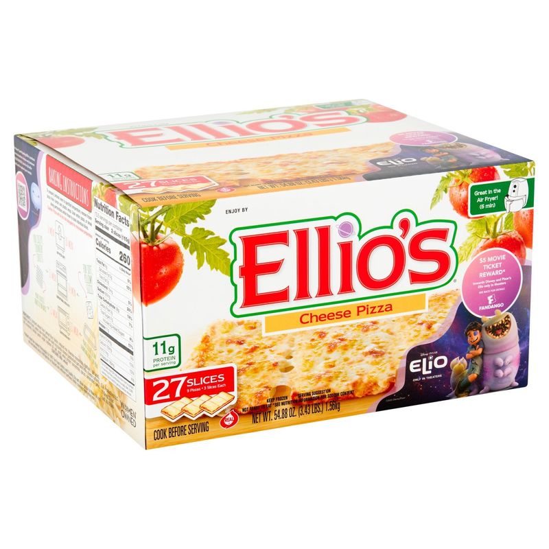 Ellio's Cheese Pizza, 27 count, 54.88 oz
