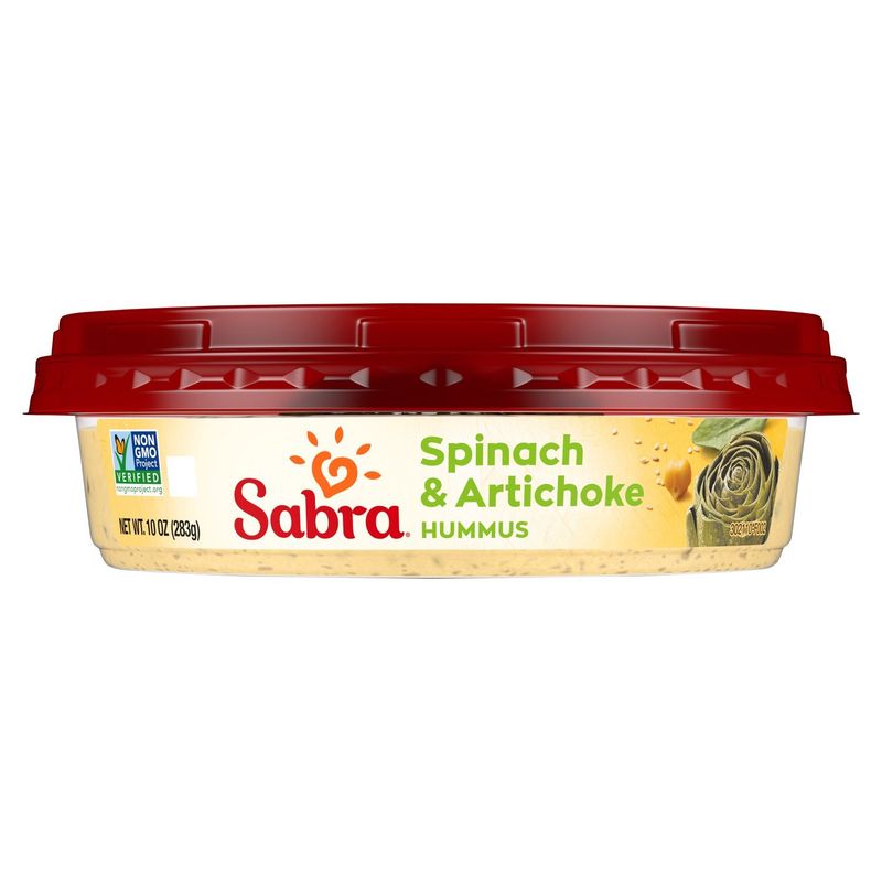 Sabra Spinach &amp; Artichoke Hummus, 10 oz