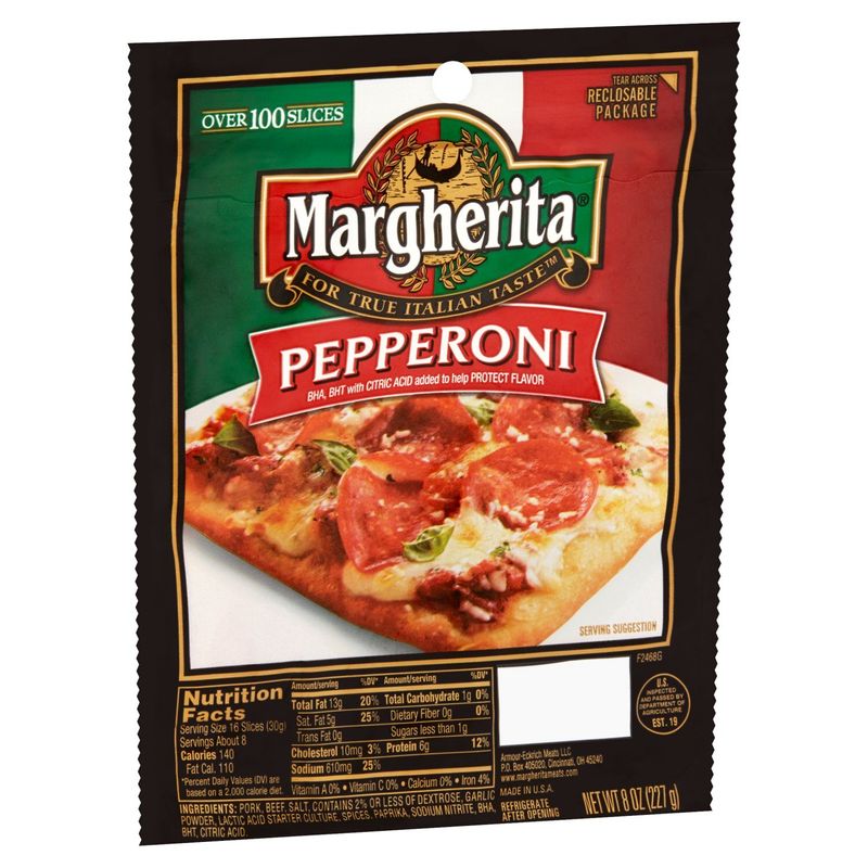 Margherita Pepperoni, 8 oz