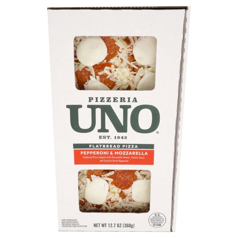 Pizzeria Uno Pepperoni &amp; Mozzarella Flatbread Pizza, 12.7 oz