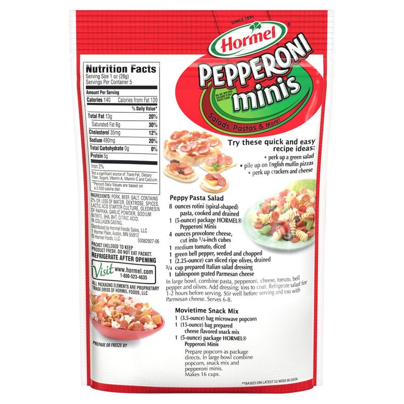 Hormel Minis Pepperoni, 5 oz