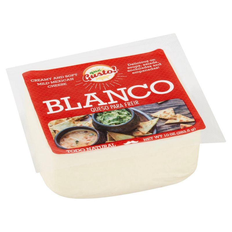 Qué Gusto! Blanco Cheese, 10 oz