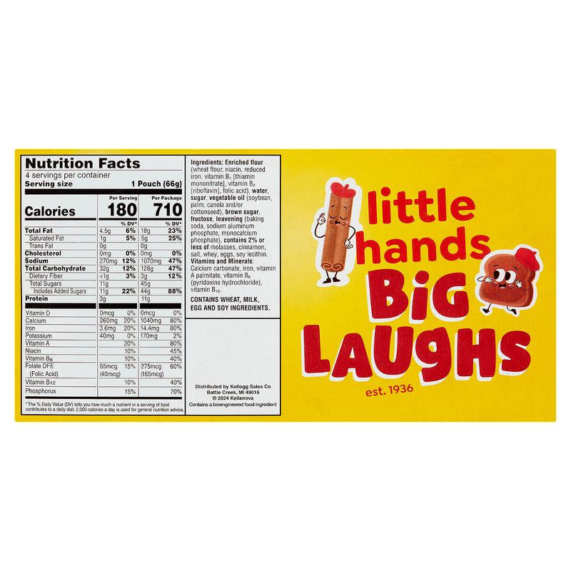 Eggo Minis Cinnamon French Toast, 4 count, 9.3 oz