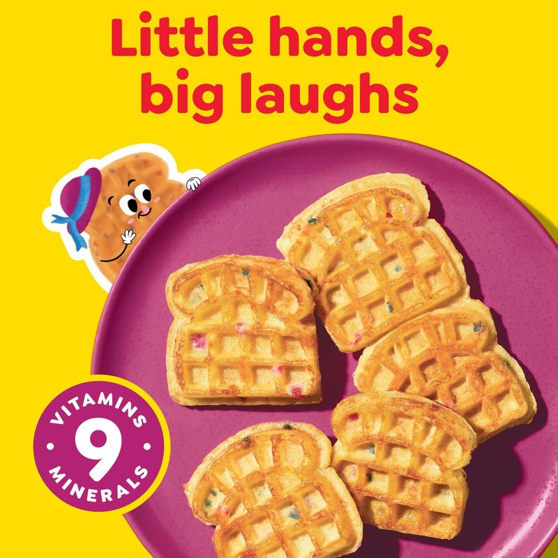 Eggo Minis Berry Blast Toast Waffles, 10 count, 10.75 oz