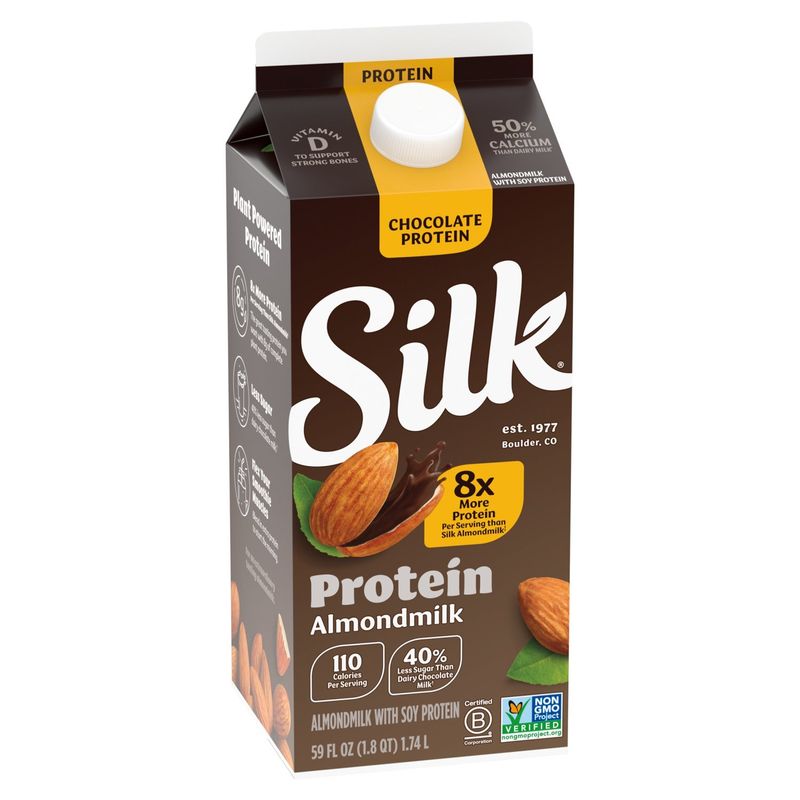 Silk Chocolate Protein Almondmilk, 59 fl oz
