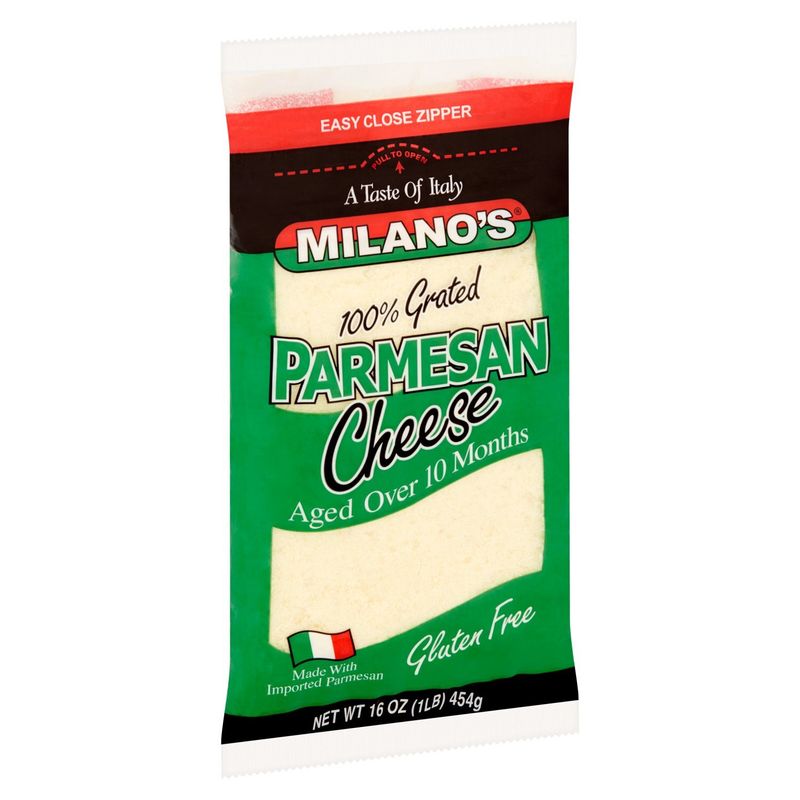 Milano's 100% Grated Parmesan Cheese, 16 oz