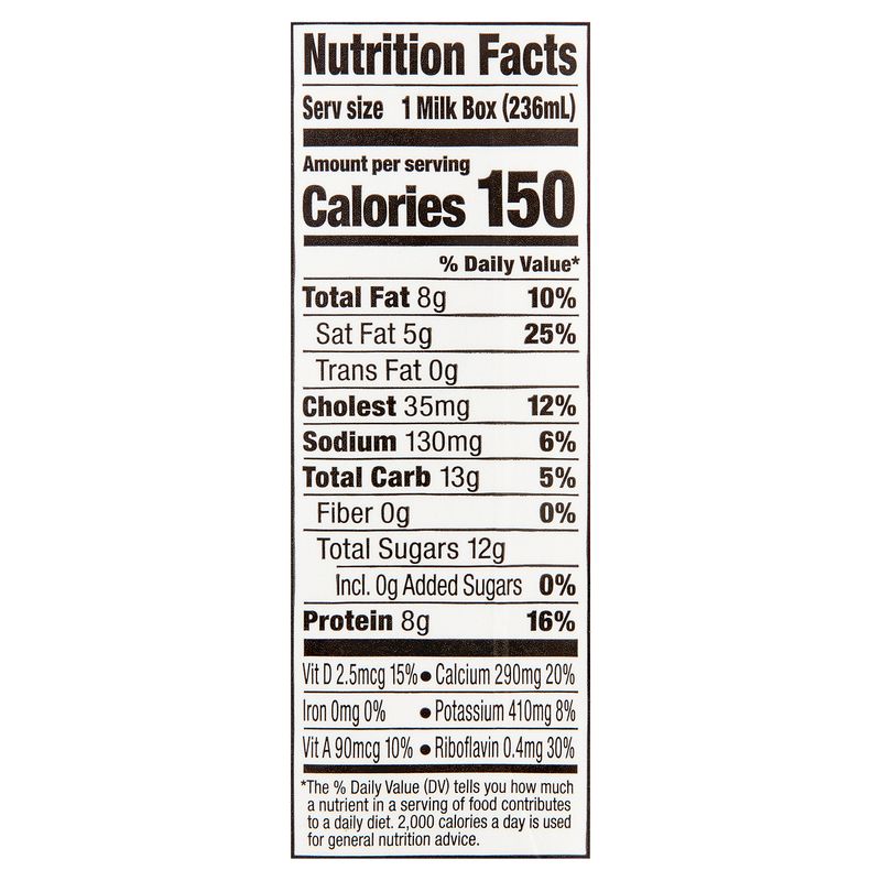 Horizon Organic Whole Milk, 8 fl oz