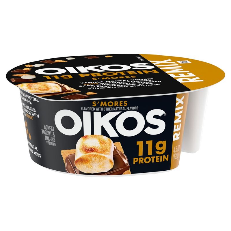 Oikos S'Mores Nonfat Yogurt &amp; Mix-Ins, 4.5 oz