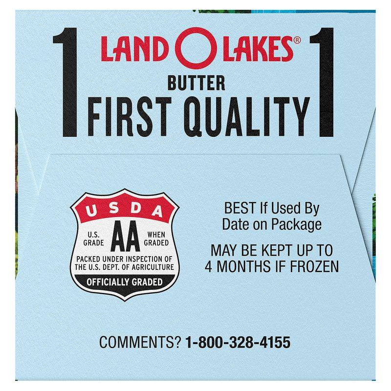 Land O Lakes Unsalted Butter Half Sticks, 8 count, 1 lb